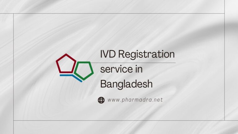 Regulatory services for IVD reagents-Bangladesh